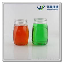 500ml Customized Glass Mason Jar Glass Canned Food Jar
